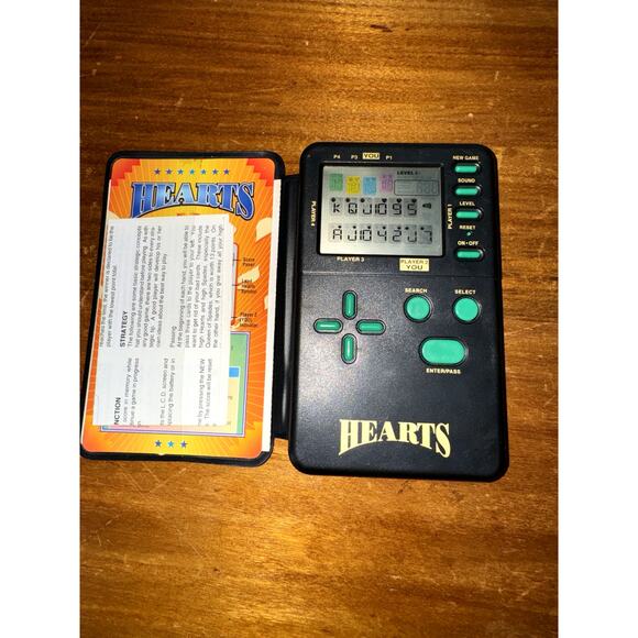 Vintage Classic Card Games Hearts 1994 Micro Games of America Tested/Works - Picture 1 of 5